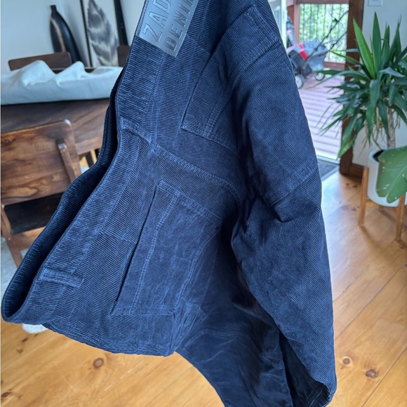 ZADIG & VOLTAIRE Navy Pio Corduroy Trousers - Picture 7 of 15